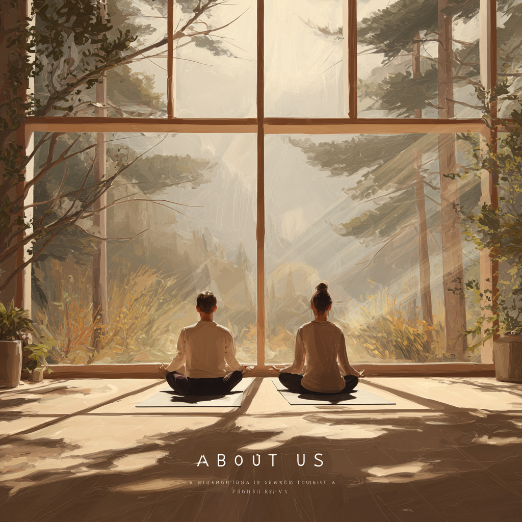 Спокійна йога студія з природним освітленням